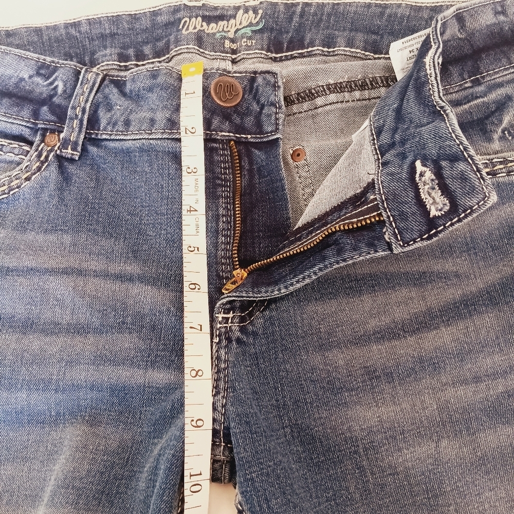 Wrangler Jeans Women's Blue Size 15‎ x 34 Retro Sadie Low Rise Bootcut 1007MWZRT - Picture 3 of 9